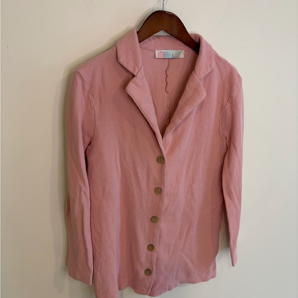 Free People Beach Lizzie Blazer Romper Pink Size XSmall - Picture 6 of 12